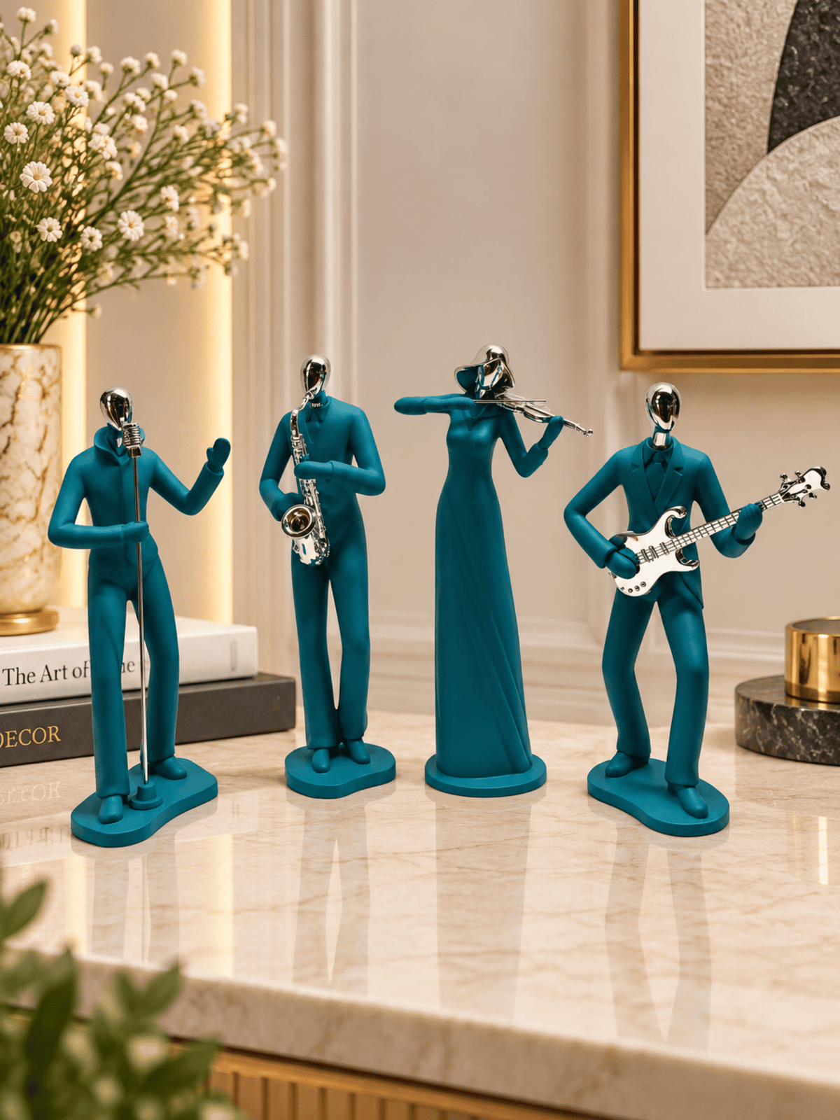 Melody Muse Musician Figurine Set