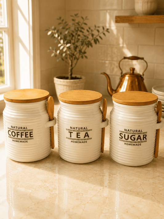 Natural Brew Storage Jar Set