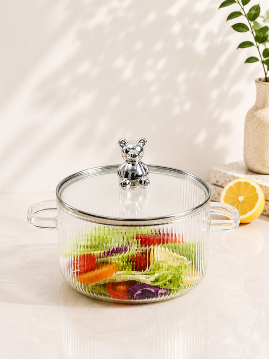 Crystal Bear Cooking Bowl (1.5 Ltr)