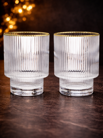 Luxe Ribbed Glass (Set Of 6)