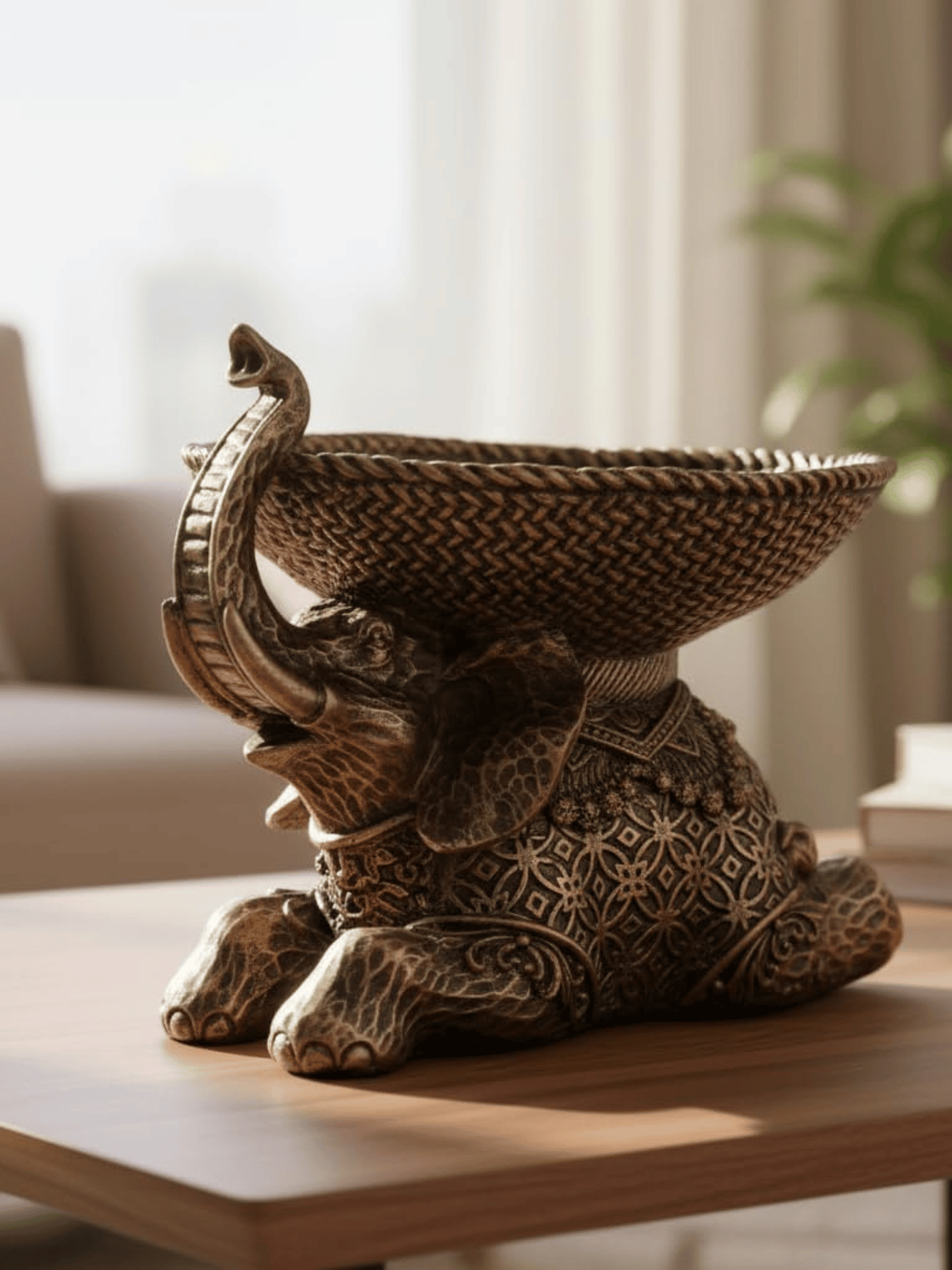 Royal Elephant Storage Bowl
