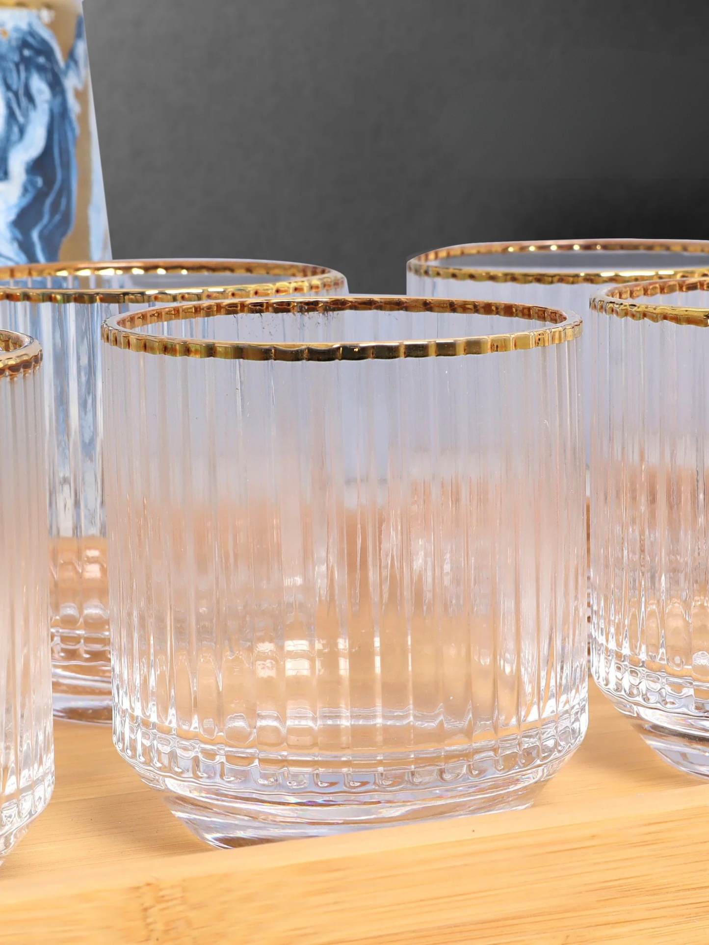 Regal Ribbed Glass