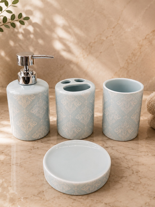 Azure Elegance Bathroom Set
