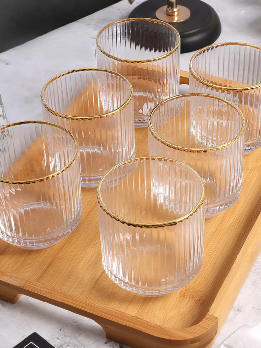 Regal Ribbed Glass (Set Of 6)