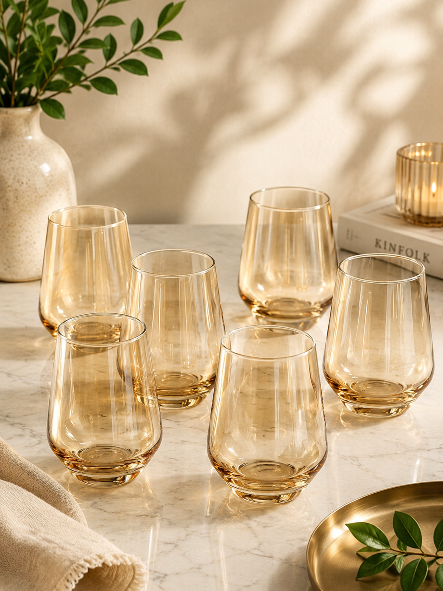 Aurelia Stemless Glass (Set Of 6)