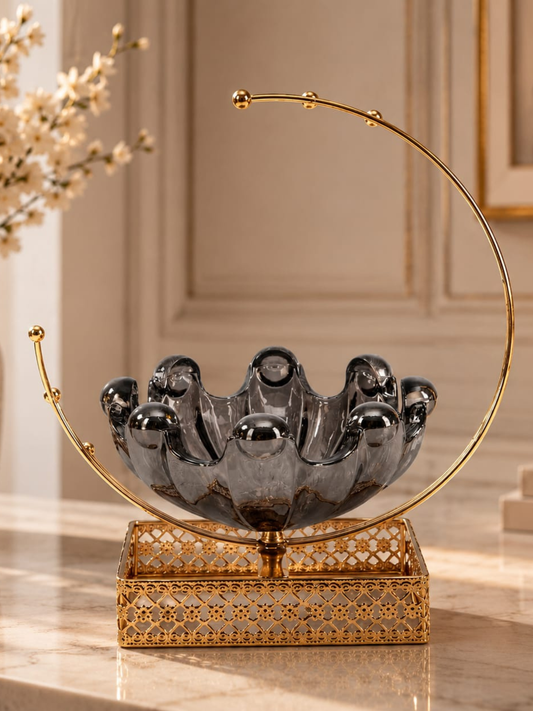 Orbit Luxe Crystal Bowl