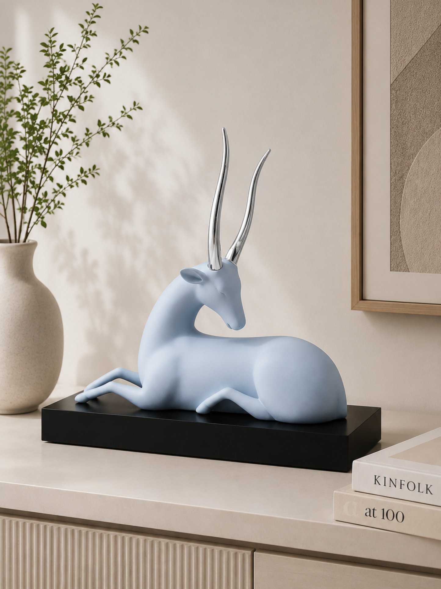 Nordic Deer Art Figurine