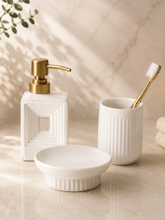 Noir Luxe Bathroom Set