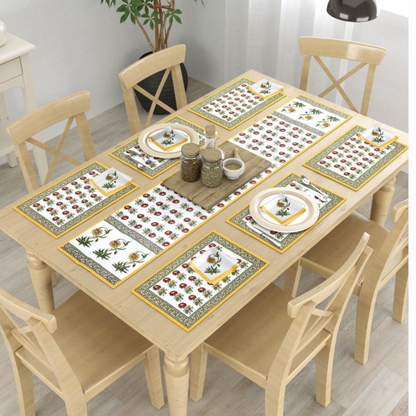 Vintage Vine Table Mat Set