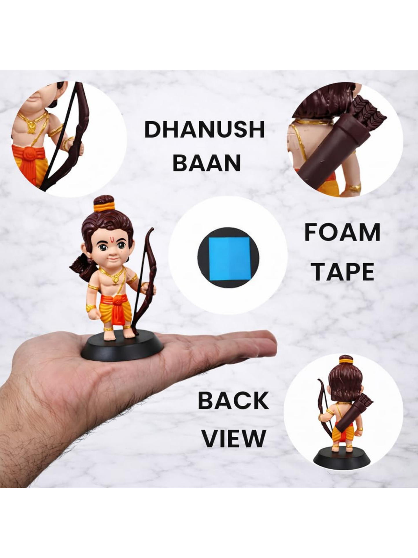 Ayodhya Ram Mini Idol