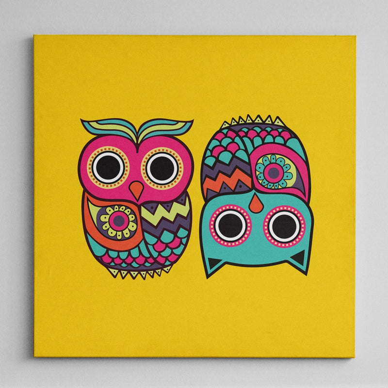 Chumbak Owls Canvas