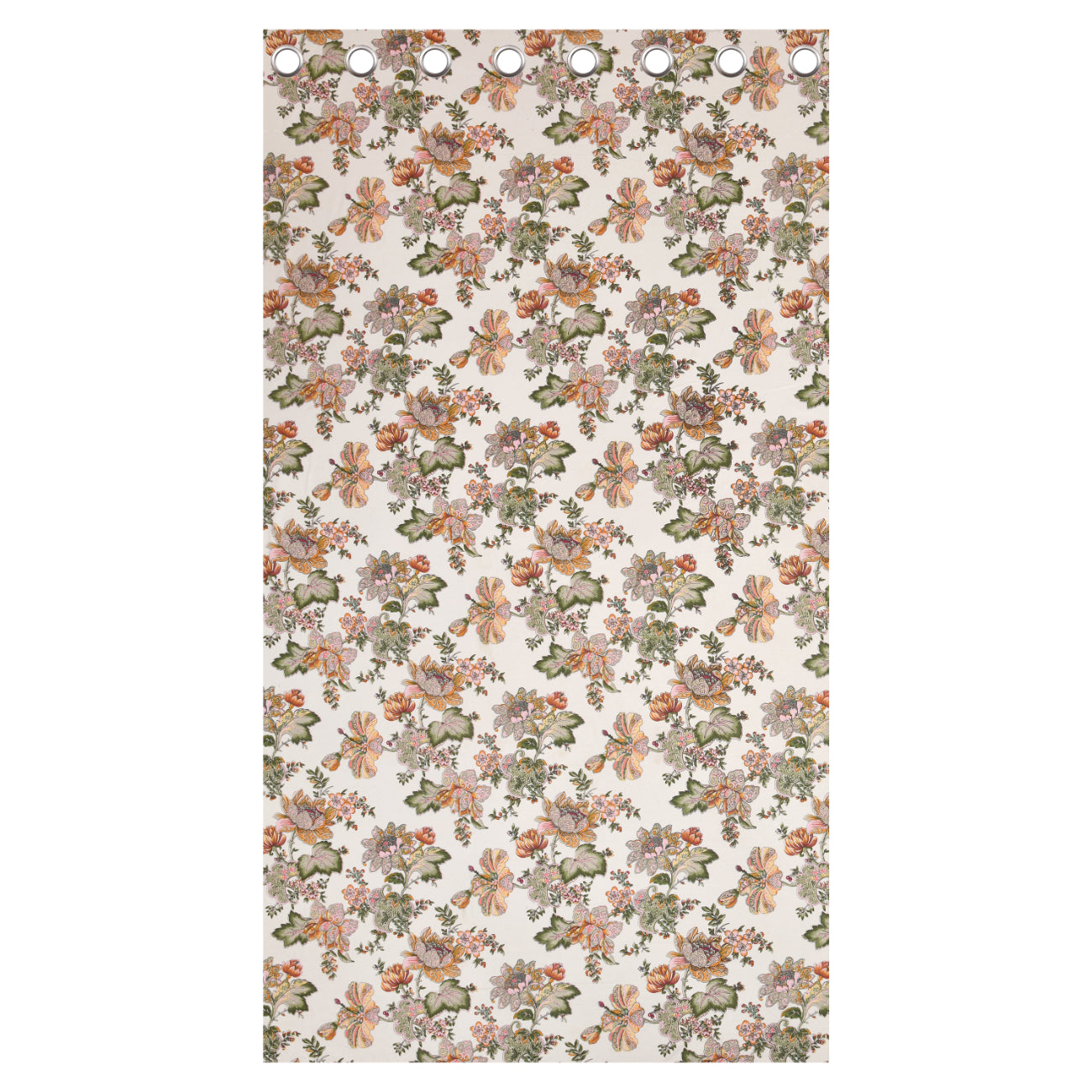 TANGERINE TRAILS ANOKHI HOME WINDOW CURTAIN 9 FEET LONG X 3.75 WIDTH PAIR