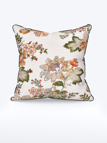 Spring Soirée Anokhi Cotton Cushion Covers - 16x16 Inches