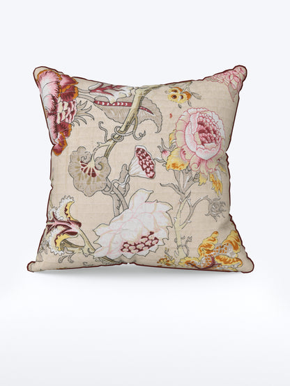 Gul Rohi Anokhi Cotton Cushion Covers - 16x16 Inches