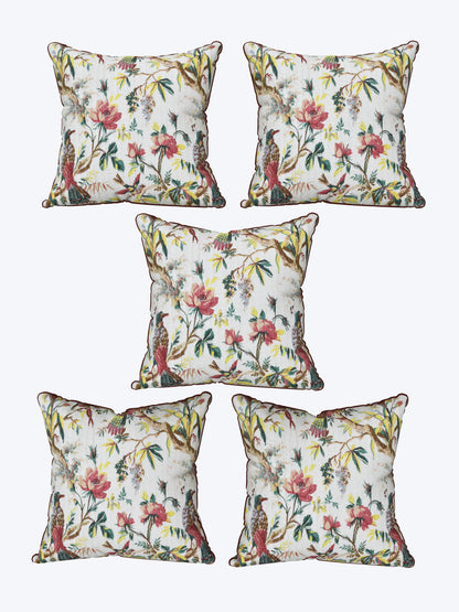 Mayur Baagh Anokhi Cotton Cushion Covers - 16x16 Inches
