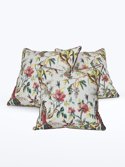 Mayur Baagh Anokhi Cotton Cushion Covers - 16x16 Inches