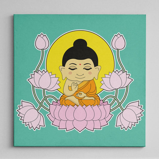 Serene Buddha Canvas