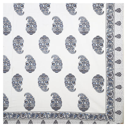 Vibrant Vistaar – Premium Cotton Jaipuri Printed Double Bedsheet with 2 Pillow Covers