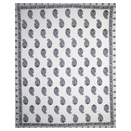 Vibrant Vistaar – Premium Cotton Jaipuri Printed Double Bedsheet with 2 Pillow Covers