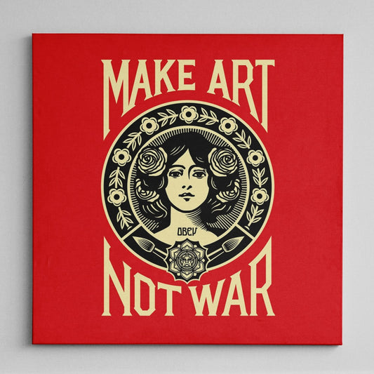 Art Over War Canvas