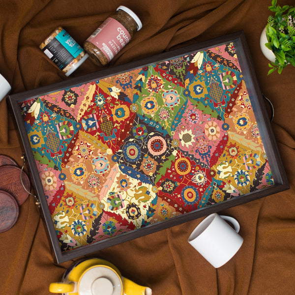 Tapestry Tiles Rectangle Tray
