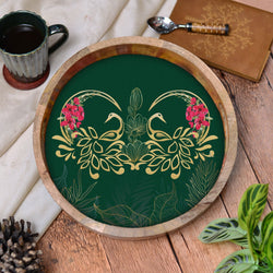 Swan Song Round Tray