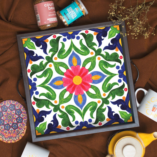 Floral Heritage Tray